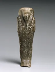 Shawabti van de graaf van Thebe, Montuemhat, uit Asasif, Egypte